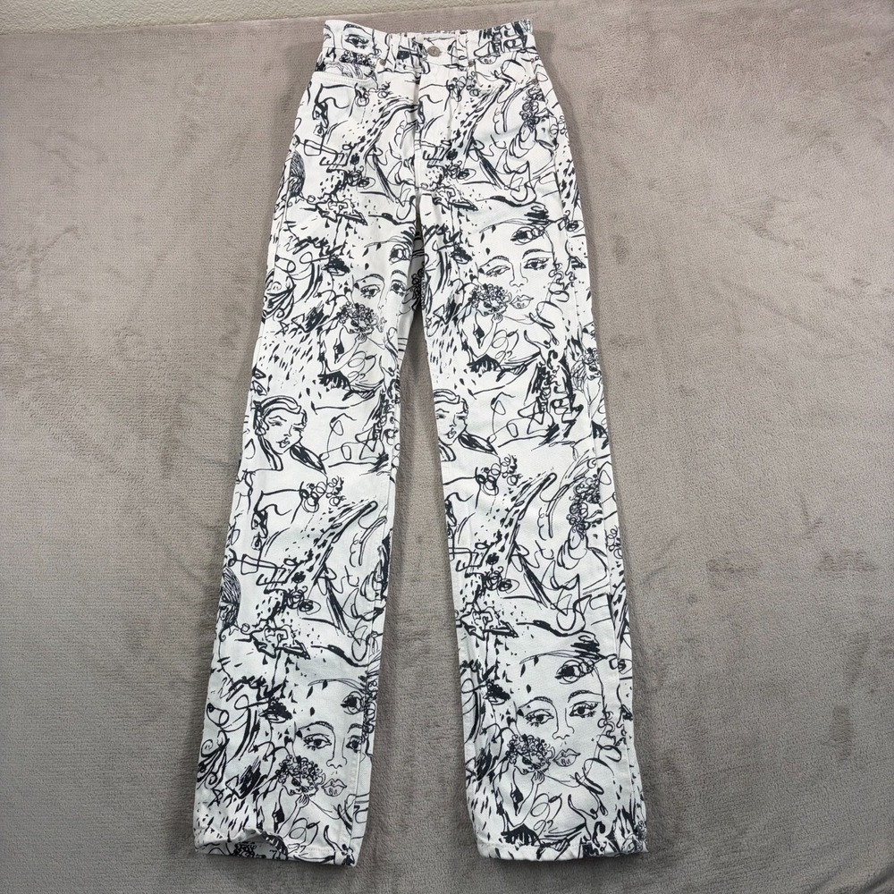 Reformation Wilder High Rise Wide Leg‎ Jeans in Vogue Women 23 Organic $168